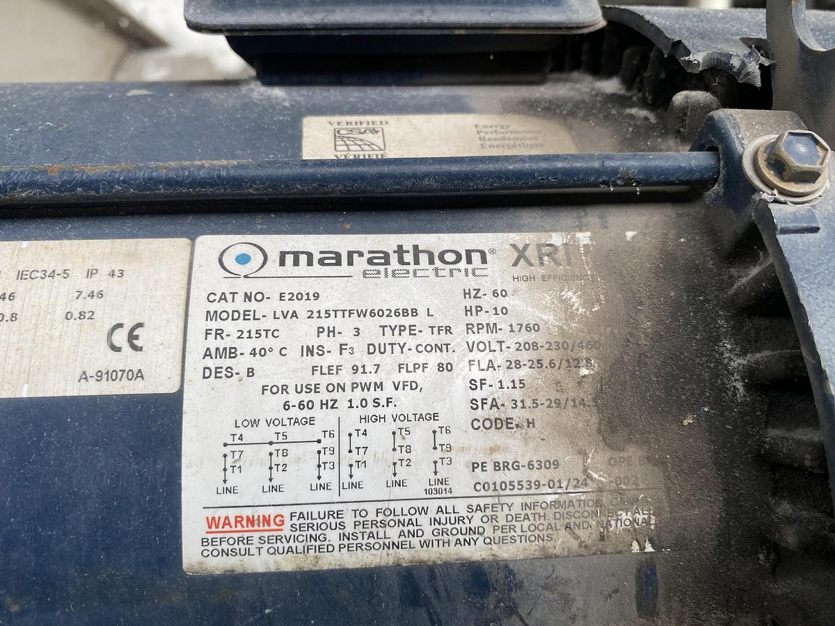 Used Used Thomas & Muller Systems LTD stainless steel screw conveyor