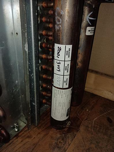Unused Johnson Control Type BDW(water) cooling coils