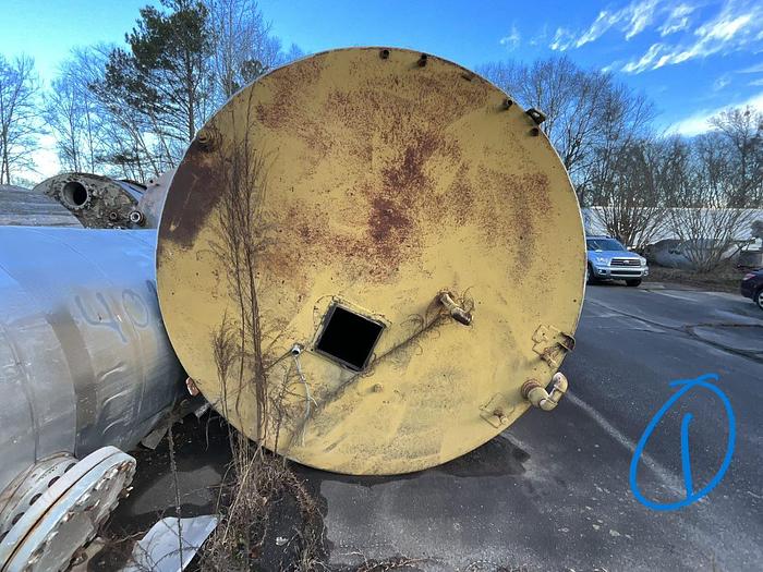Used Used approximately 20,000 gallon vertical carbon steel storage tank
