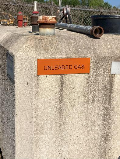 Used Used ConVault 1000 gallon rectangular self-contained fuel tank