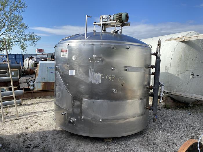 Used Used Girton 2000 gallon stainless steel batch processor