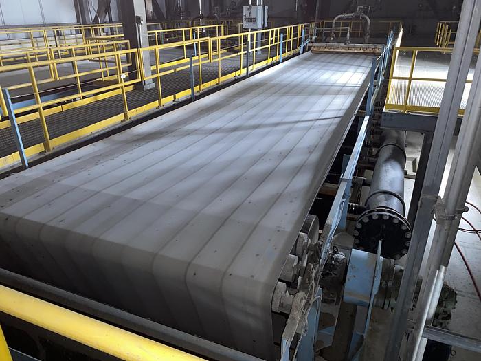 Used Used Dorr-Oliver Model 3M43 EIMCO-Extractor 43 square meter horizontal vacuum belt filter