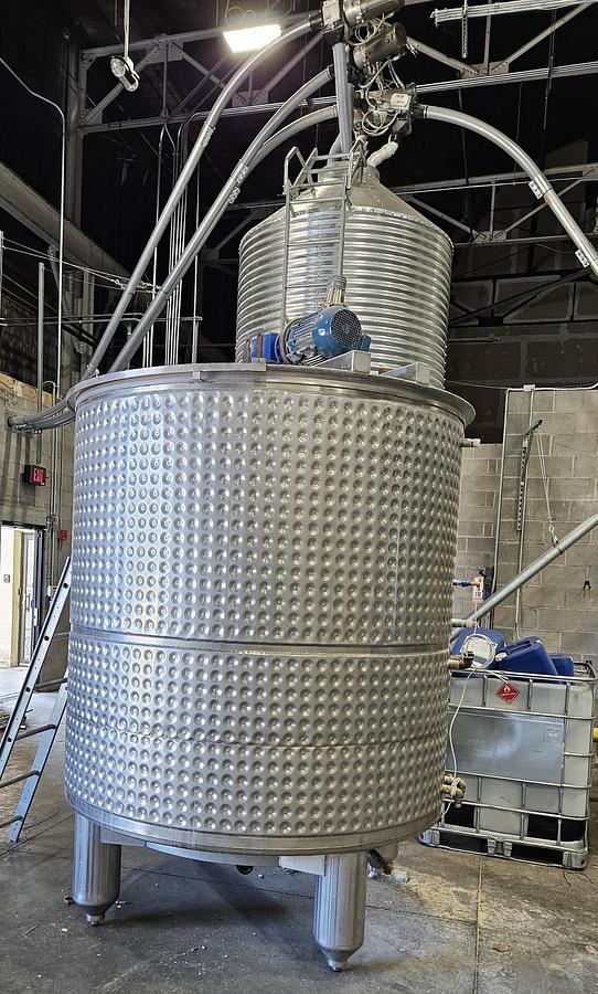 Used Used Criveller 1,500 gallon kosher 304 stainless steel jacketed Mash Tun