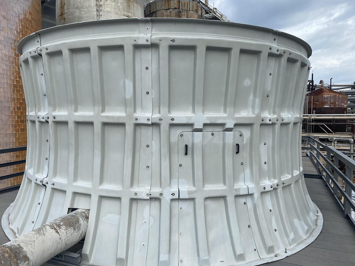 Used Used "Marley" 586 (1) Cell Cooling Tower