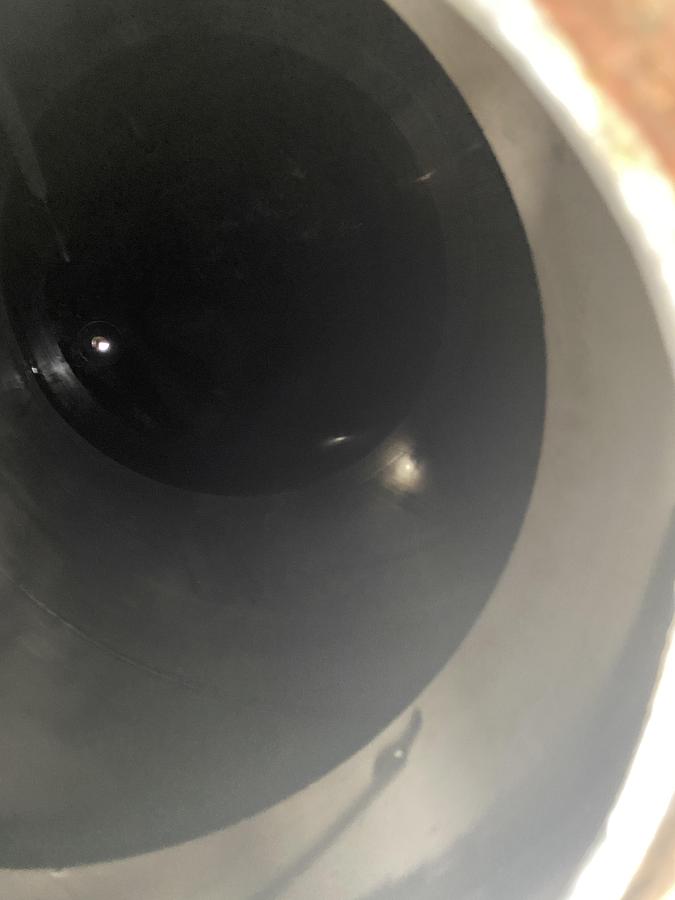 Used Used Industrial Air Inc. approximately 10,000 gallon stainless steel storage tank