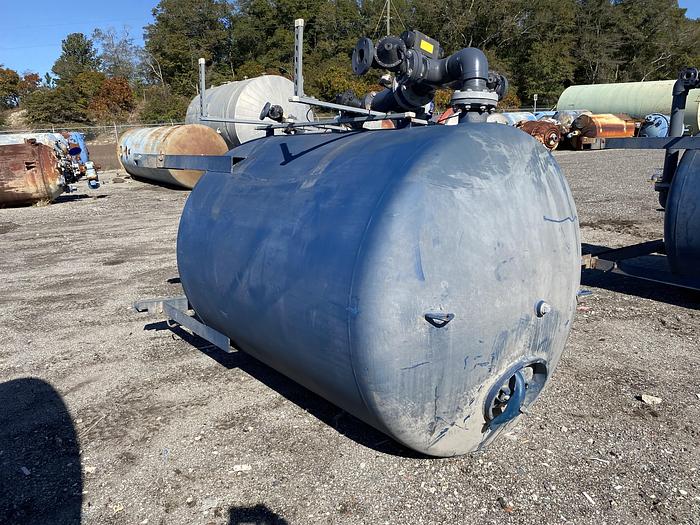 Used Used Quick Tanks Inc.  1400 gallon carbon steel vertical water softener tank