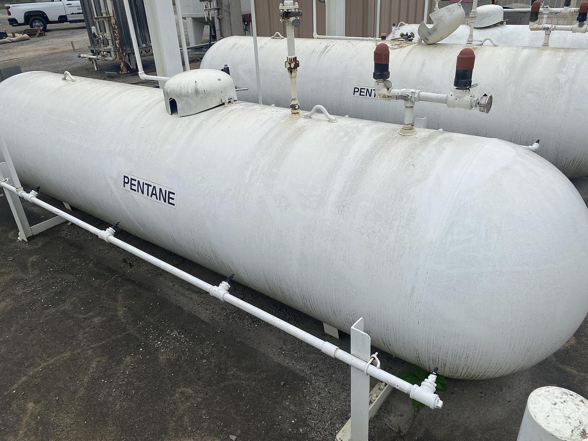 Used Used Trinity Industries Inc. 1000 gallon carbon steel pressure tank
