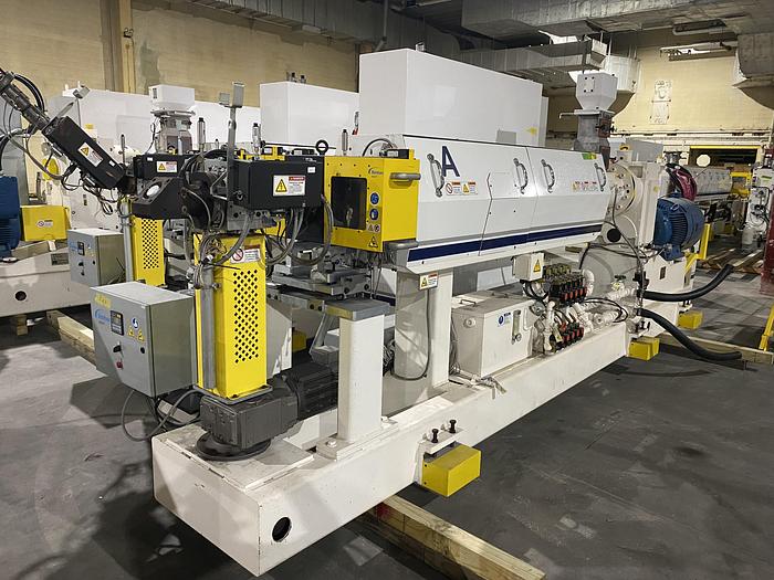 Used Used Processing Technologies International LLC Model G3500Trident Series Single Screw extruder