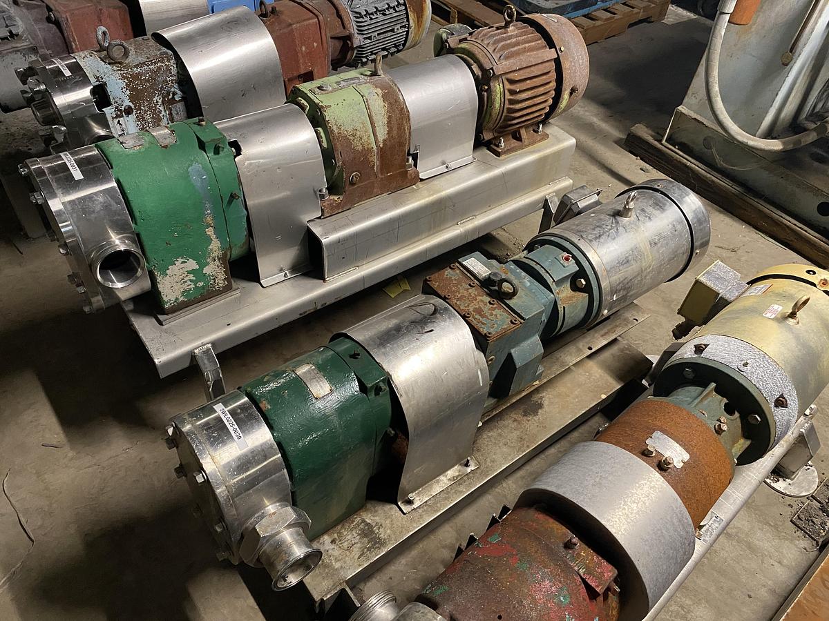 Used Used sanitary Rotary Pump