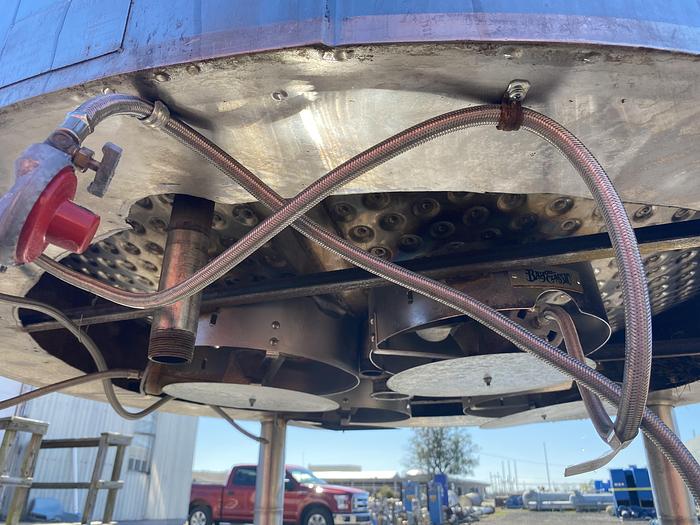 Used Used Cherry Burrell approximately 700 gallon batch processor