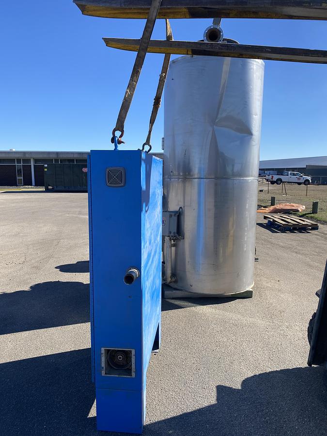 Used KEMCO Gas Fired Thermefficient-100 Patented Oxygen Stripping Direct Contact Water Heater