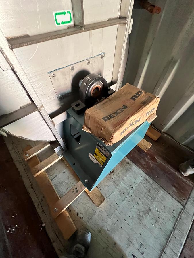 Used Used Twin City Fan and Blower Size 365 316/304 stainless steel high speed/high pressure blower