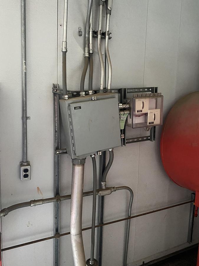 Used Used Complete Diesel Fire Pump skidded Building