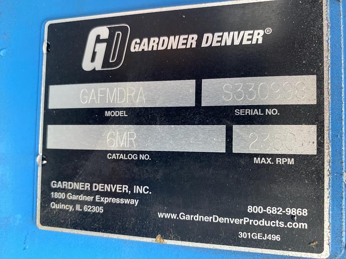 Used Used Hardy System Corp. Model HP-6SM-40-5-4, packaged blower system