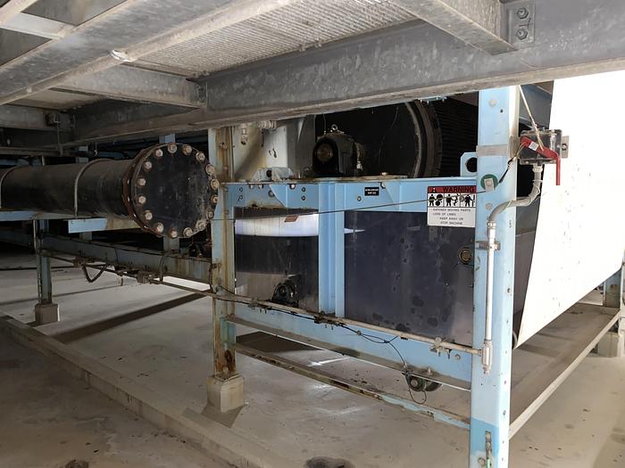 Used Used Dorr-Oliver Model 3M43 EIMCO-Extractor 43 square meter horizontal vacuum belt filter
