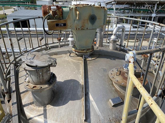 Used Used Whiting Metals Inc. approximately 12,000 gallon 304 stainless steel mix tank