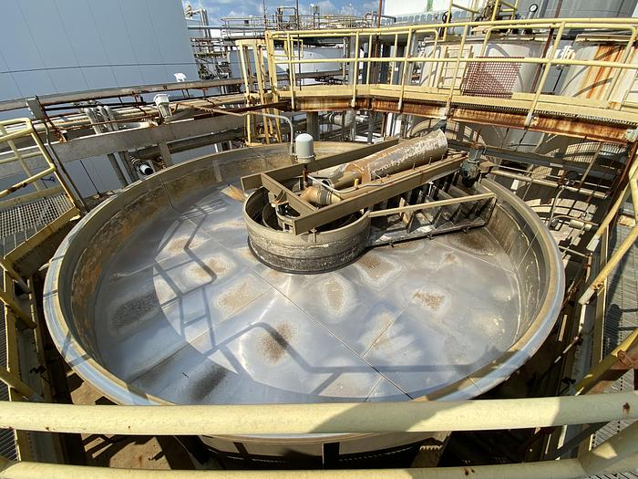 Used Used KWI Model SPC-18 stainless steel Supercell DAF Clarifier