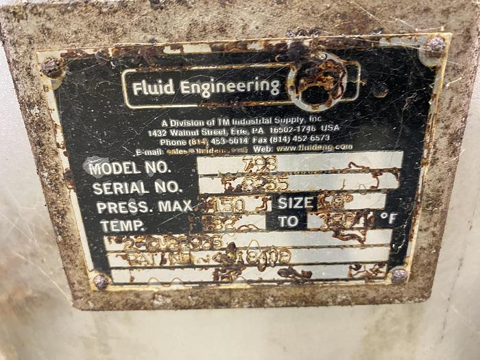Used Used The Eliminator Automatic Self-Cleaning Strainer by Fluid Engineering UF dual strainer skid