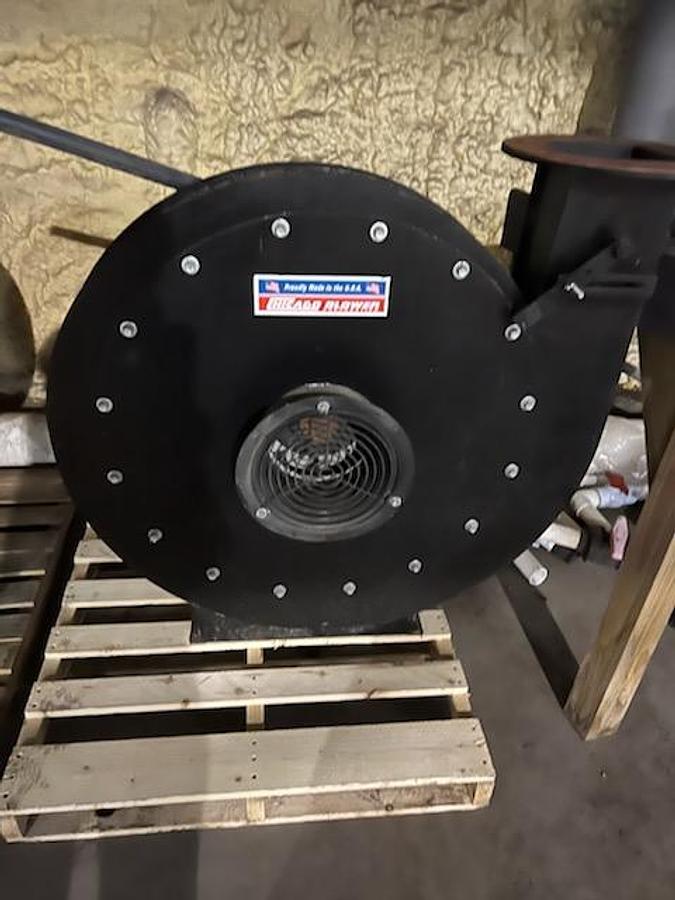 Used Used Chicago Design 53, Size K4 blower.