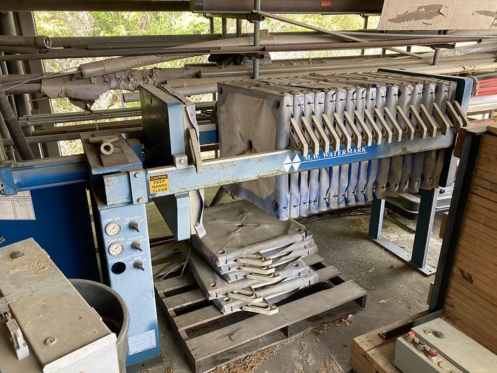 Used Unused M. W. Watermark LLC 6.8 cu. Ft. recessed plate press