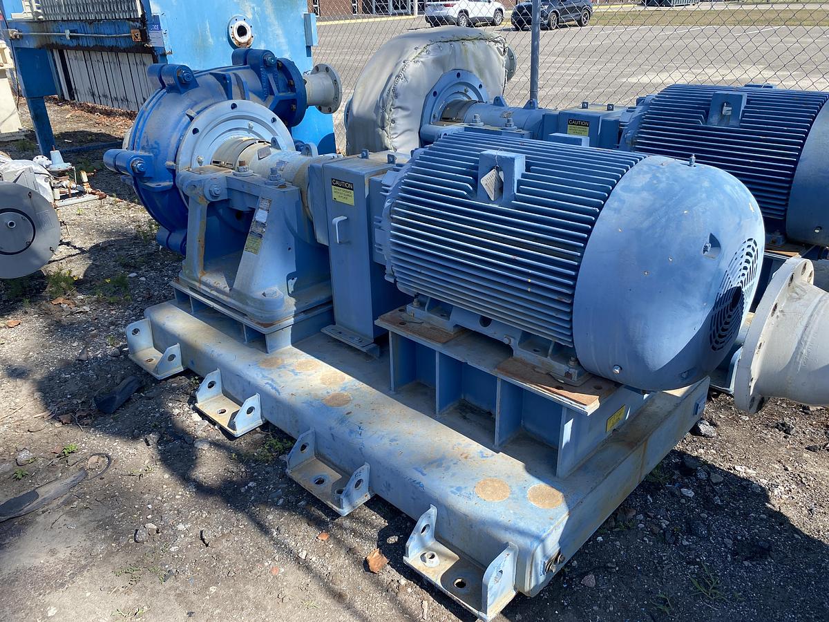 Used Used Weir Warman Model 086EAHRRQMM6072 8 X 6 EAH Slurry Pump