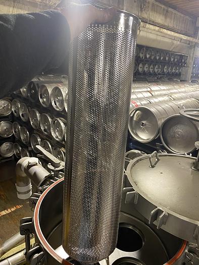 Used Used Parker Fluflo SB Multi-bag stainless steel filter vessel