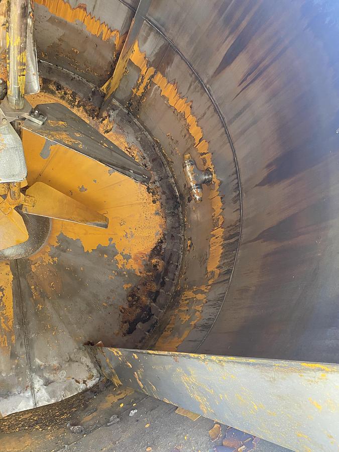 Used Used Gaston County approximately 2800 gallon stainless steel mix tank