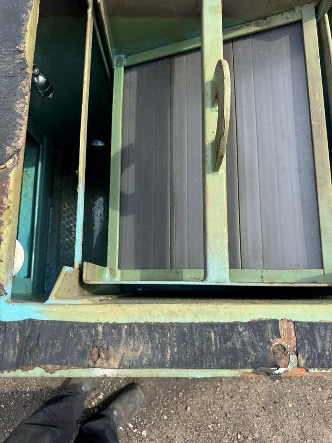 Used Used Highland Tank approximately 300 gallon rectangular carbon steel oil/water separator tank