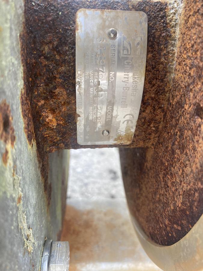 Used Used approximately 300 gallon sanitary process skid.