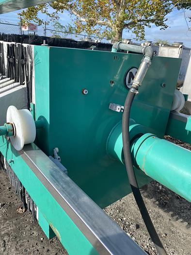 Used Used Netzsch Inc. Model 800 MM/I/38 poly propylene plate and frame press