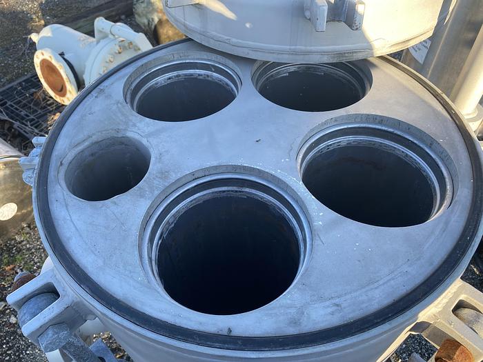 Used Used (4) Multi-bag stainless steel filter