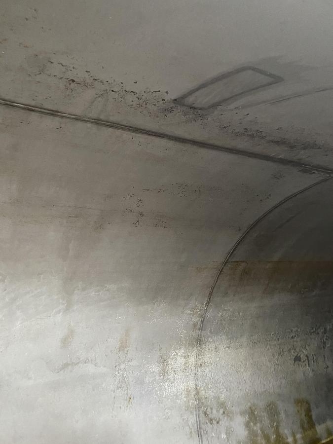 Used Capital City Iron Works 12,000 gallon 304 stainless steel horizontal tank