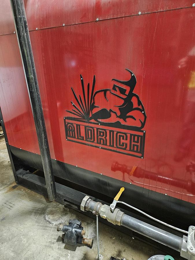 Used Used Aldrich Heat-Pak Model A3S5-85-G/A3S5R-C-85-G 85HP low pressure, hot water boilers