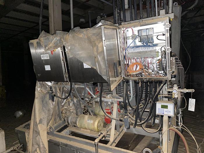 Used Used Culligan approximately 2,500 gallon stainless steel media tank