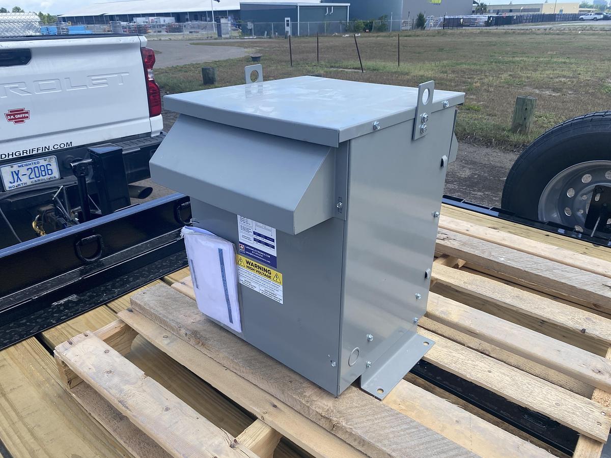 Unused Larson Electronics  Model MT-ISX-1P-208V-10KVA-480V-N3R Transformer
