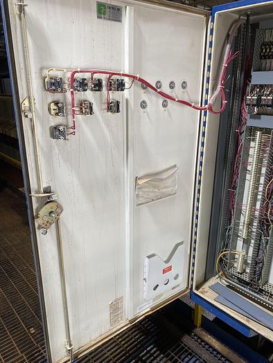 Used Used Netszch Model 1200-84/105 100 cu ft.  Poly plate and frame press