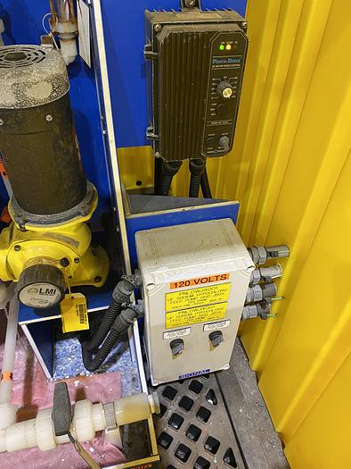 Used Used Sodium Hypochlorite dosing skid