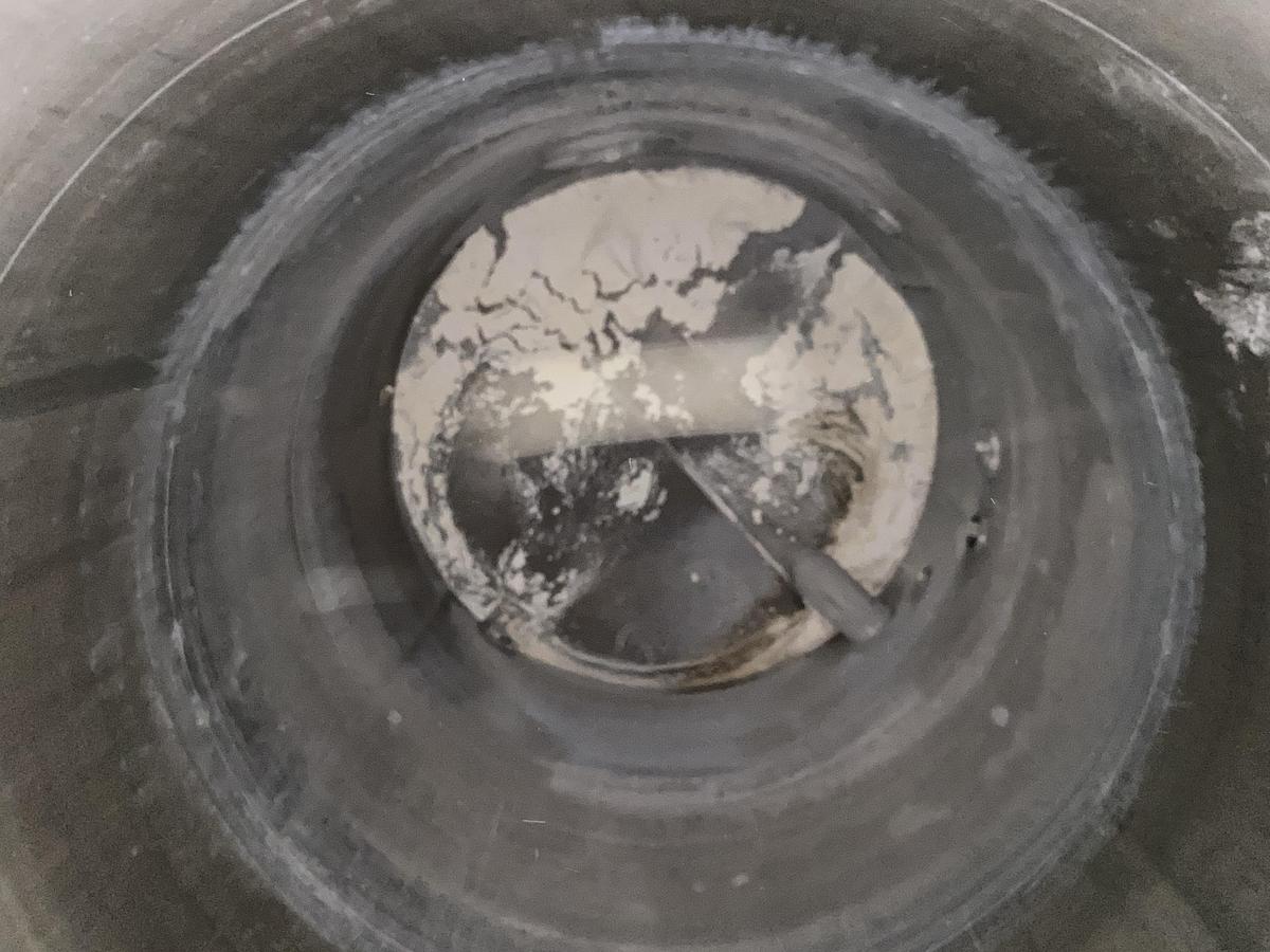 Used Used Erected Steel Products 9,000 gallon 316L stainless steel vertical tank