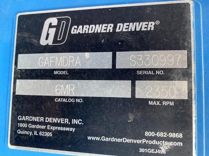 Used Used Hardy System Corp. Model HP-6SM-40-5-4, packaged blower system