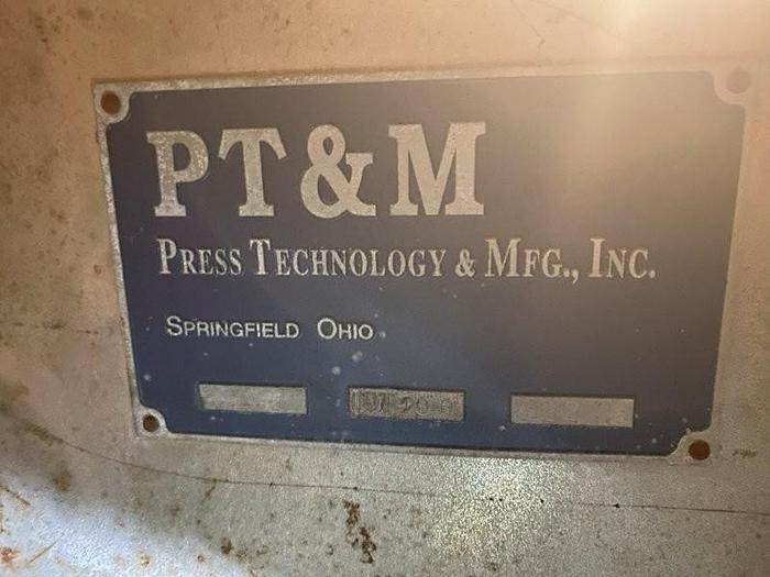 Used Used Press Technology & MFG Inc. Model IDT-200-9E 304 stainless steel internal drum thickener