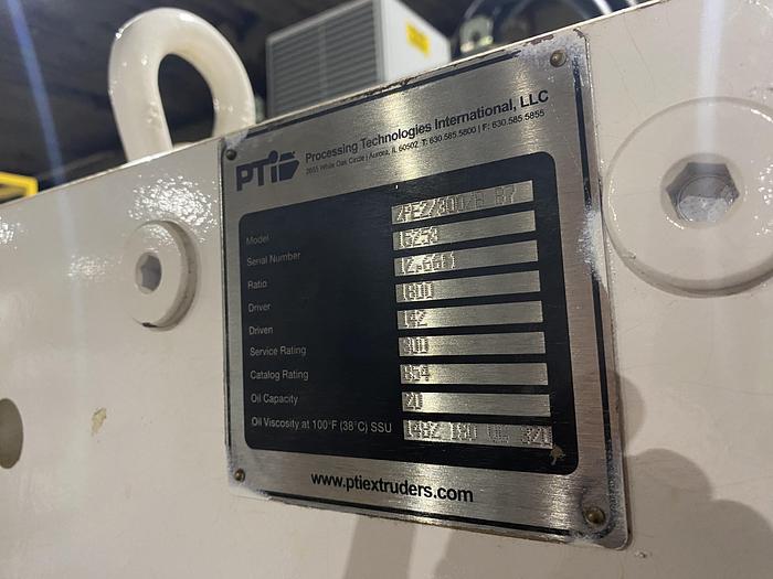 Used Used Processing Technologies International LLC Model G5000 Trident Series Single Screw extruder