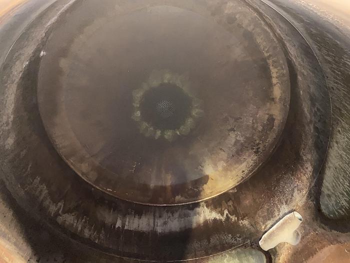 Used Used Gaston County approximately 2800 gallon 304L stainless steel vertical tank