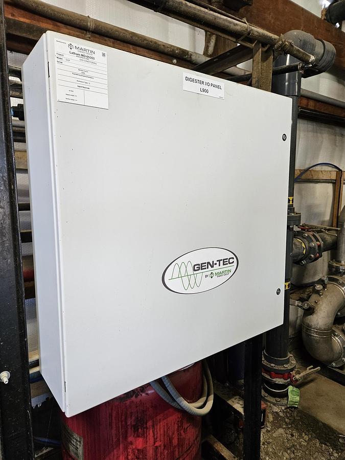 Unused Martin Energy Group Generator Model MEG S1225B 335 KW Methane Gas Generator System