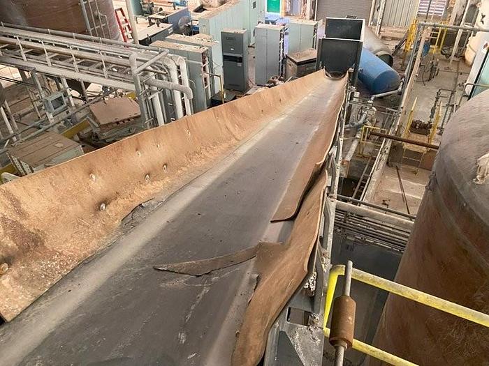 Used Used Inclined conveyor