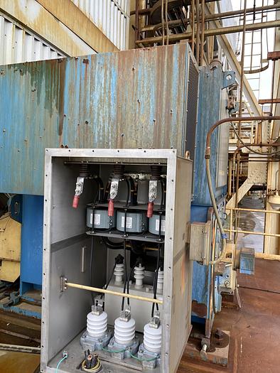 Used Used Hitachi 3400 HP 3-Phase Induction Motor,