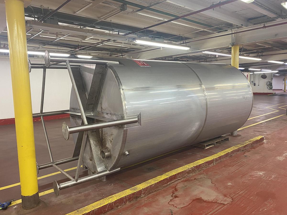 Used Used  Feldmeier approximately 4,000 gallon stainless steel tank