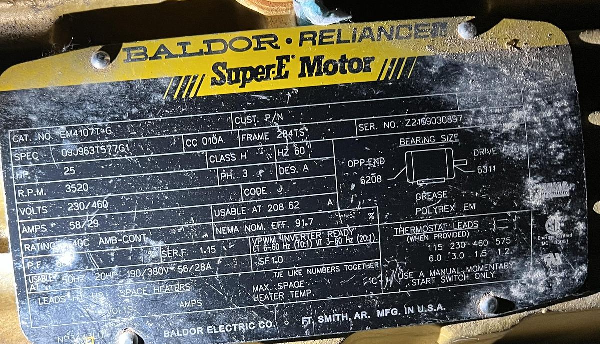 Used Used Chicago Design 53, Size K4 blower.
