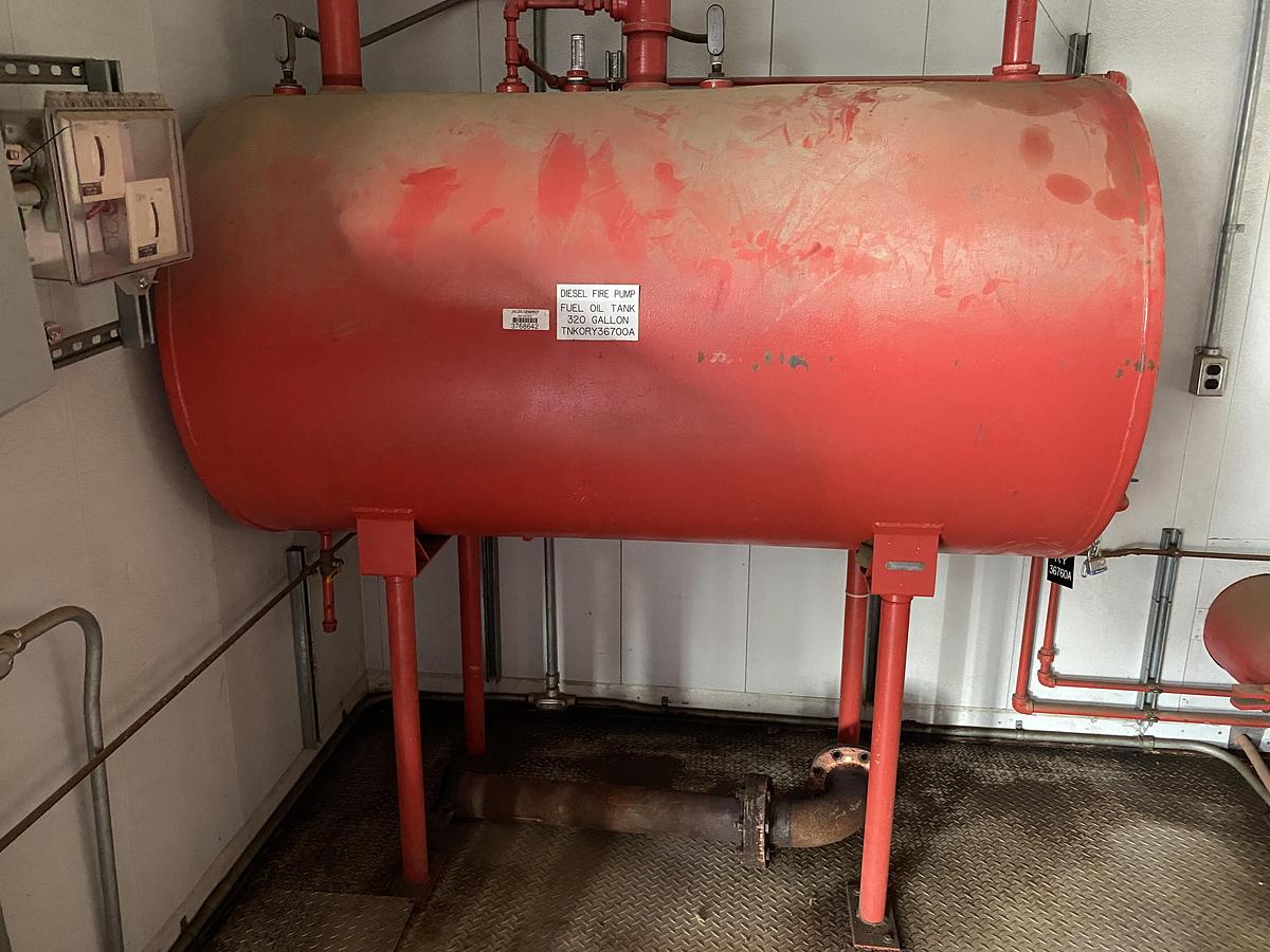 Used Used Complete Diesel Fire Pump skidded Building