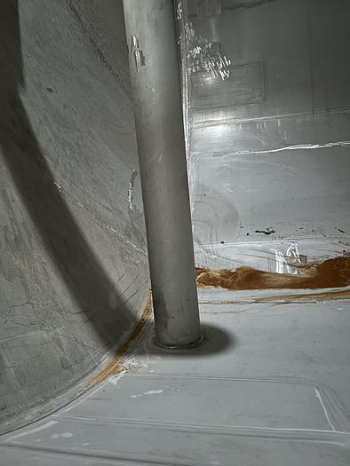 Used Used Bendel approximately 26,500 gallon 304 stainless steel vertical storage tank