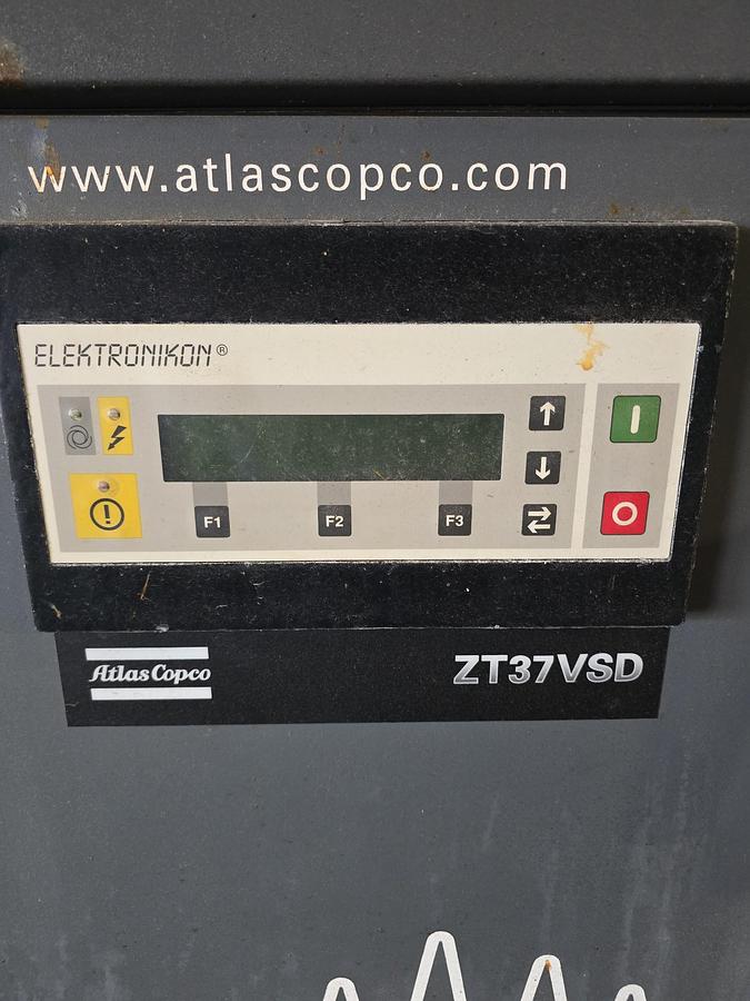 Used Used Atlas Copco Type ZT 37 VSD oil free air compressor